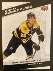 Marc McLaughlin #RC-13 Hockey Cards 2022 Upper Deck Rookie Class Prices