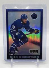 Nick Robertson [Blue] Hockey Cards 2020 O Pee Chee Platinum Retro Prices