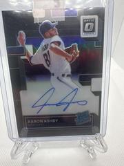 Aaron Ashby [Black] Baseball Cards 2022 Panini Donruss Optic Rated Rookie Signatures Prices