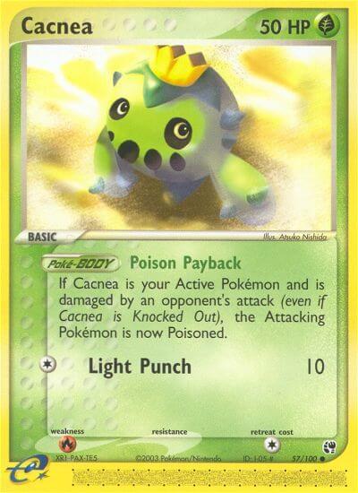 Cacnea #57 Pokemon Sandstorm