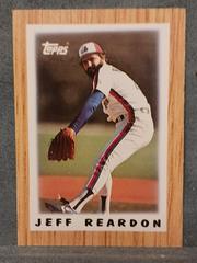Jeff Reardon Baseball Cards 1987 Topps Mini League Leaders Prices