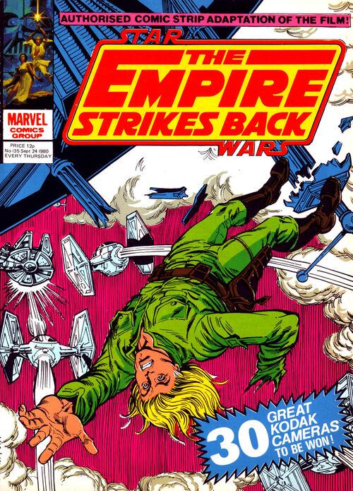 Star Wars The Empire Strikes Back Weekly #135 (1980) Comic Books Star Wars The Empire Strikes Back Weekly