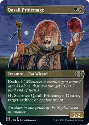 Qasali Pridemage [Borderless] Magic Double Masters 2022