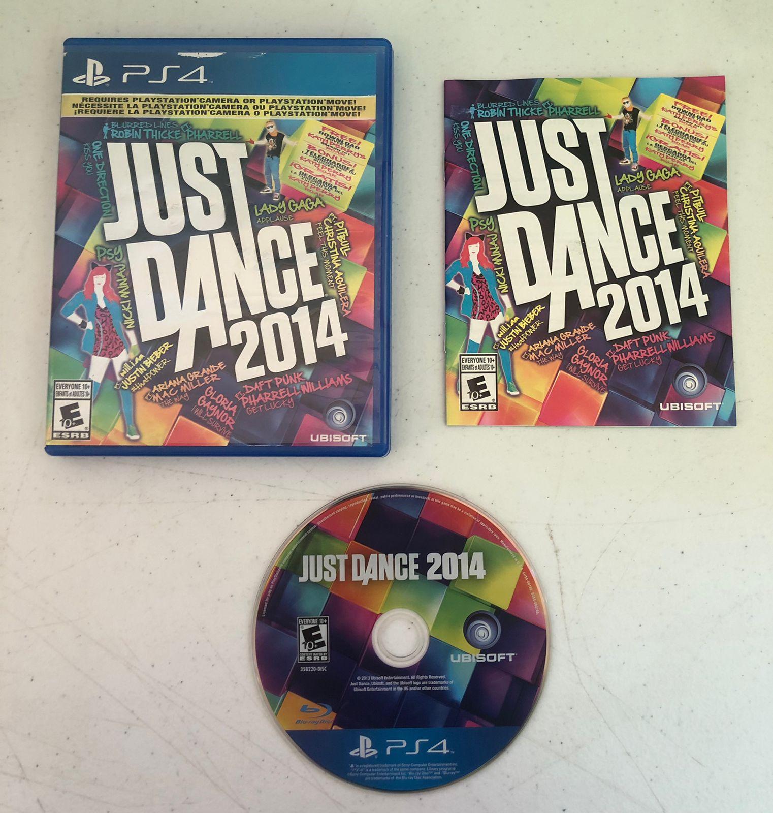 Just Dance 2014 Item, Box, and Manual Playstation 4