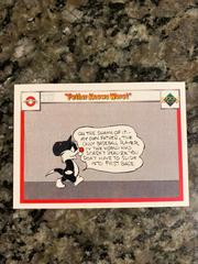 Father Knows Worst #217 / 232 Baseball Cards 1990 Upper Deck Comic Ball Prices