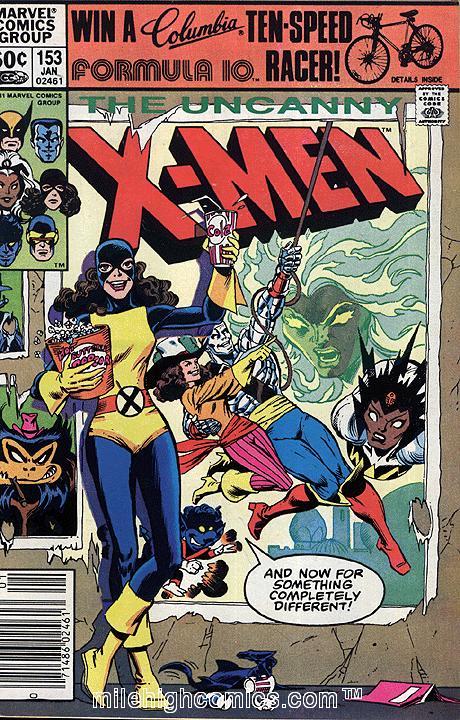 Uncanny X-Men [Newsstand] #153 (1982) Comic Books Uncanny X-Men