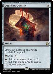Obsidian Obelisk #18 Magic Dominaria United Commander Prices