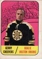 Gerry Cheevers #99 Hockey Cards 1967 Topps Prices