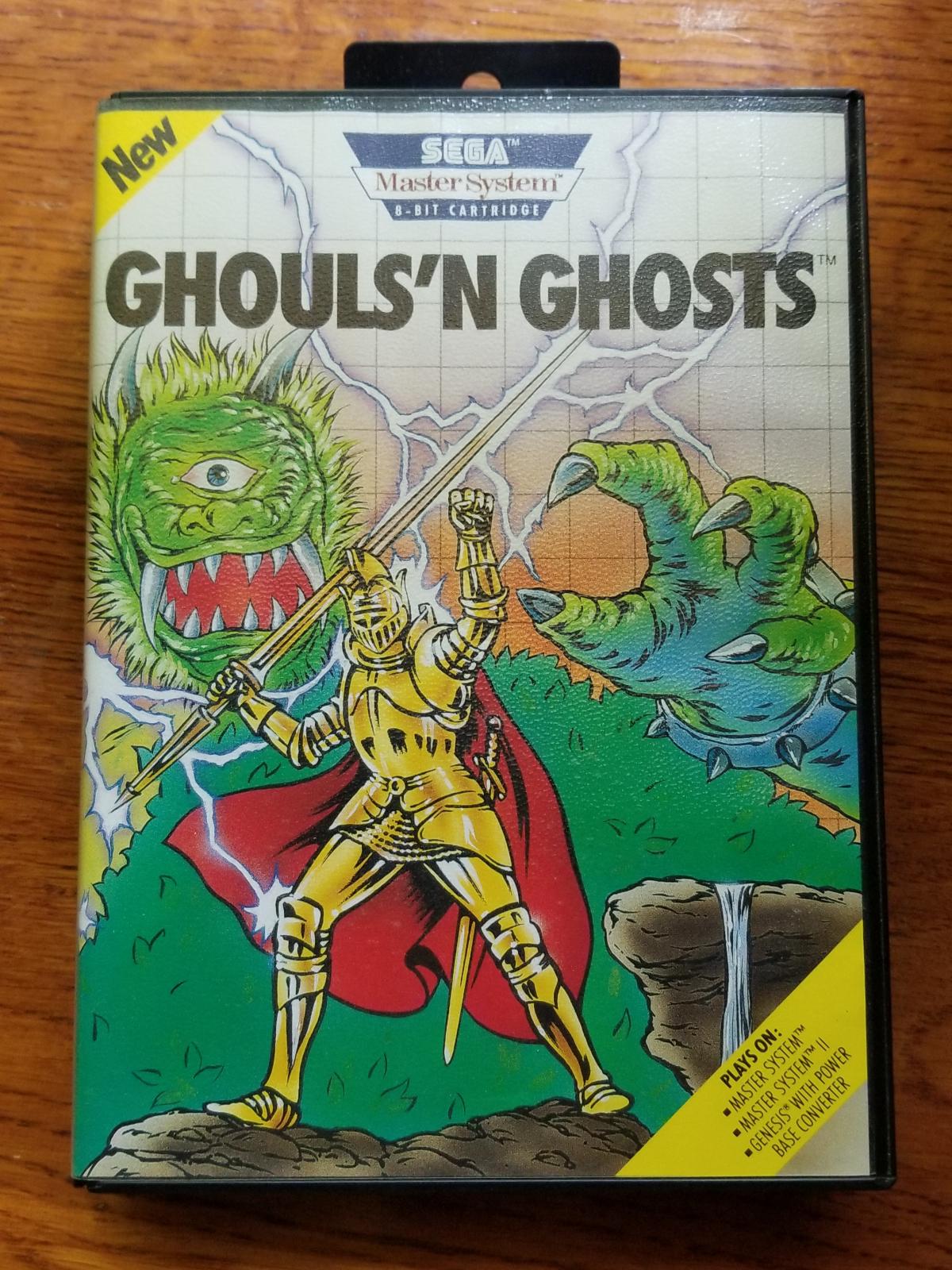 ghouls and ghosts sega master system
