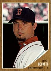 Josh Beckett #201 Baseball Cards 2011 Topps Heritage Prices