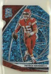 Patrick Mahomes II [Neon Blue Die-Cut] Football Cards 2019 Panini Spectra Prices