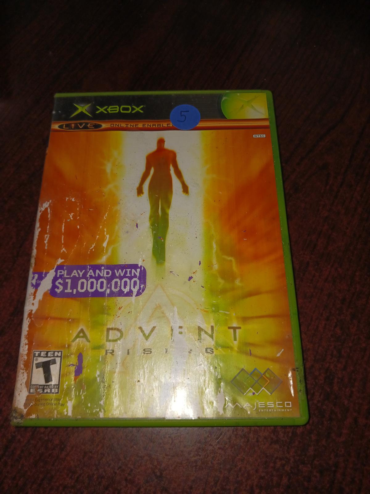 Advent Rising Item, Box, and Manual Xbox