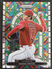 Shohei Ohtani Baseball Cards 2022 Panini Prizm Stained Glass Prices