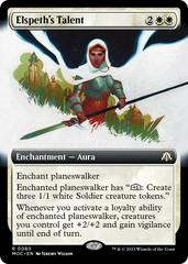 Elspeth's Talent [Extended Art] #80 Magic March of the Machine Commander Prices