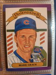 Mark Grace #17 Baseball Cards 1989 Donruss Diamond Kings Prices
