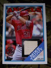 Mike Trout #88R-MT Baseball Cards 2023 Topps Series 1 1988 35th Anniversary Relics Prices