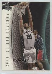 Tim Duncan #65 Basketball Cards 2000 Upper Deck Legends Prices