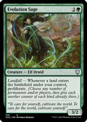 Evolution Sage Magic Phyrexia: All Will Be One Commander Prices
