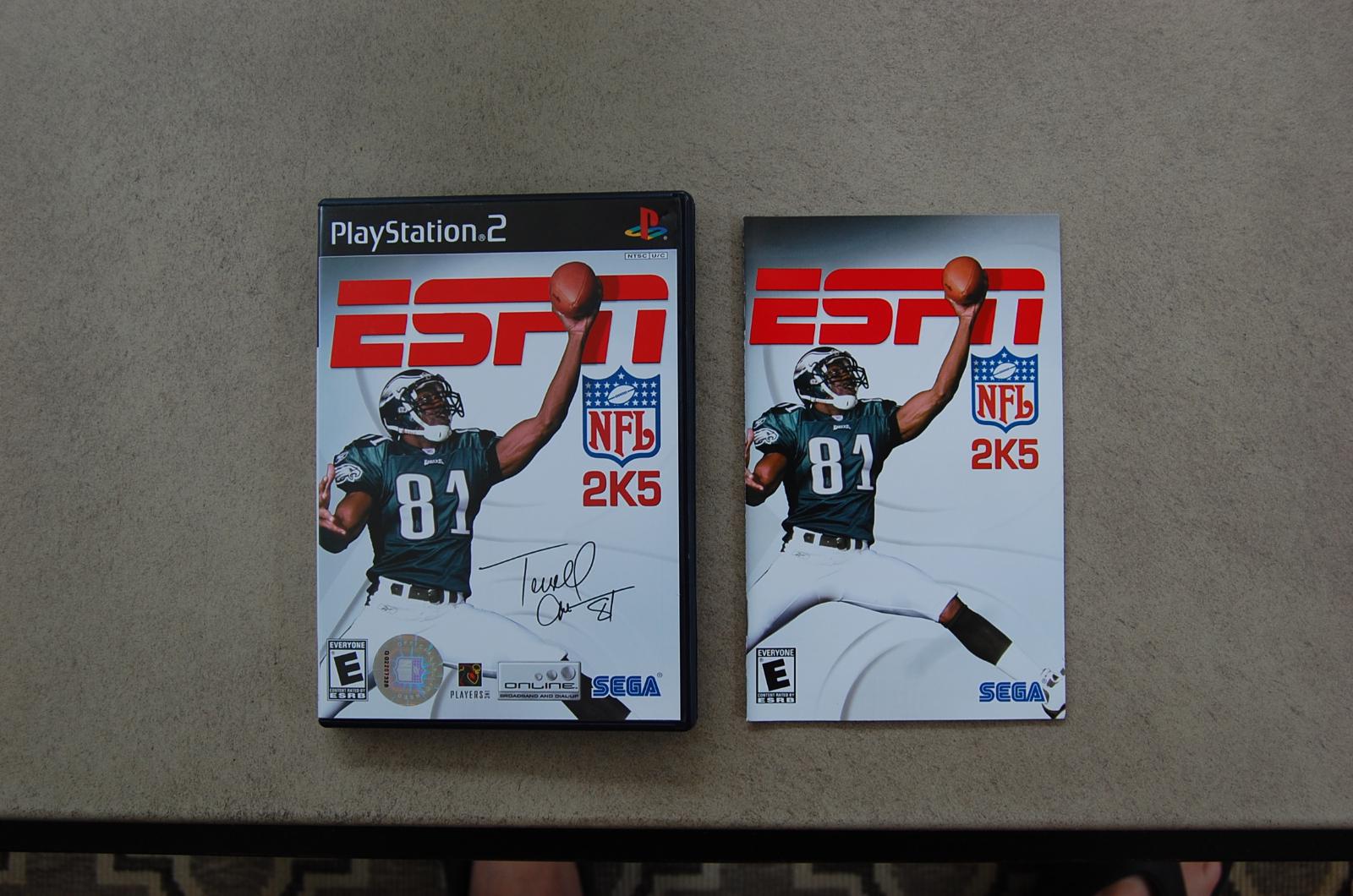 ESPN NFL 2K5, Box and Manual only