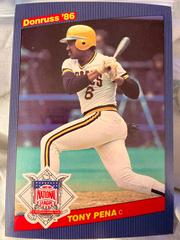 Tony Pena Baseball Cards 1986 Donruss All Stars Prices