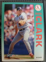 Mark Clark #U-118 Baseball Cards 1992 Fleer Prices