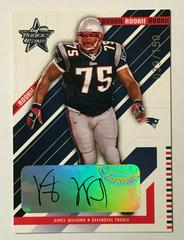 Vince Wilfork [Autograph] #246 Football Cards 2004 Leaf Rookies & Stars Prices