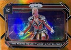 The American Nightmare' Cody Rhodes [Orange] Wrestling Cards 2023 Panini Prizm WWE Prices