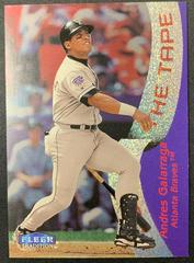 Andres Galarraga #327 Baseball Cards 1998 Fleer Tradition Prices