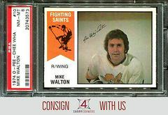 Mike Walton #10 Hockey Cards 1974 O-Pee-Chee WHA Prices