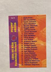 Back | Checklist Series 2 Basketball Cards 1994 Stadium Club Team of the Future