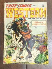 Prize Comics Western #104 (1954) Comic Books Prize Comics Western Prices