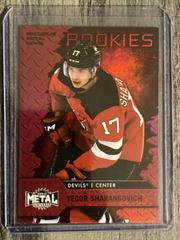 Yegor Sharangovich [Red] #144 Hockey Cards 2020 Skybox Metal Universe Prices