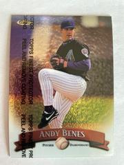 Andy Benes #201 Baseball Cards 1998 Finest Prices