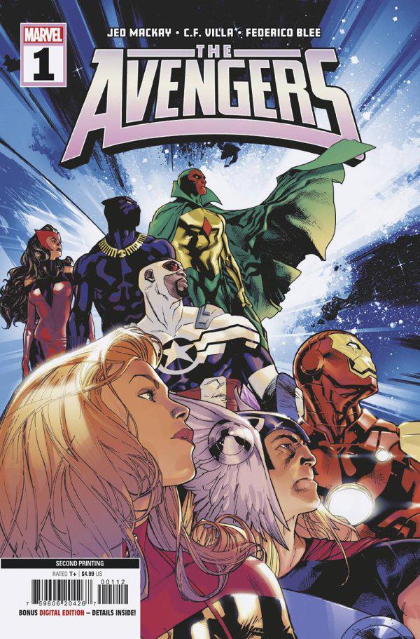 Avengers [2nd Print] #1 (2023) Comic Books Avengers