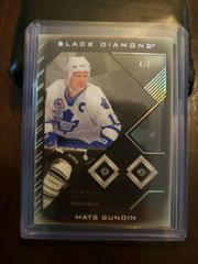 Mats Sundin [Relics Double] Hockey Cards 2021 Upper Deck Black Diamond Prices