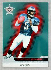 Donovan McNabb [Red] Football Cards 2001 Pacific Vanguard Prices