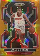 Jalen Green [Orange Prizm] Basketball Cards 2021 Panini Prizm Prices