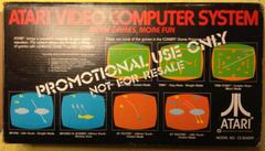Unopened Box (Back) | Atari 2600 4-Switch [Promotional Use Only] Atari 2600