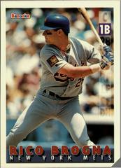 Rico Brogna #129 Baseball Cards 1995 Bazooka Prices