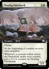 Nesting Dovehawk [Extended Art] Magic March of the Machine Commander Prices