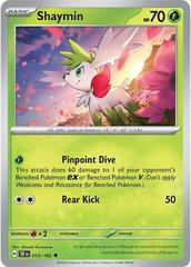 Shaymin Pokemon Temporal Forces Prices