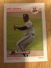 Jose Segura #394 Baseball Cards 1991 Impel Line Drive Prices