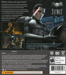 Rear | Batman: The Telltale Series Xbox One