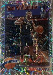 Zion Williamson [Silver Laser] Basketball Cards 2019 Panini Hoops Premium Stock Prices