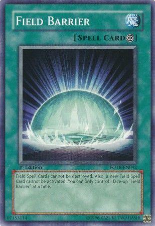 Field Barrier [1st Edition] FOTB-EN042 YuGiOh Force of the Breaker