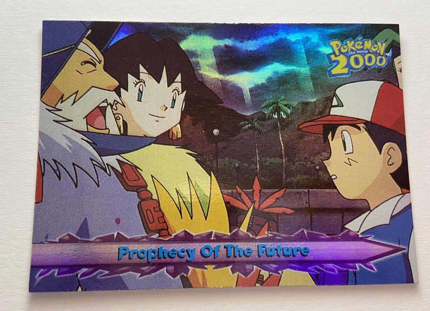 Prophecy of the Future [Rainbow Foil] #23 Pokemon 2000 Topps Movie