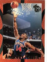 Anthony Mason #64 Basketball Cards 1994 Topps Embossed Prices