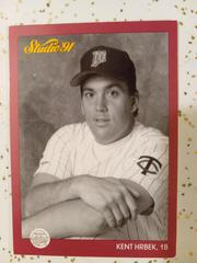 Kent Hrbek #87 Baseball Cards 1991 Studio Prices