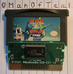 Cartridge And Motherboard  | Tetris Worlds GameBoy Advance