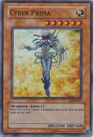 Cyber Prima EOJ-EN007 YuGiOh Enemy of Justice